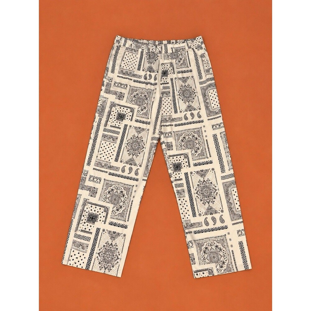 Dog Supply by Snoop Dogg Men’s Large Bandana Paisley Pants Stretch